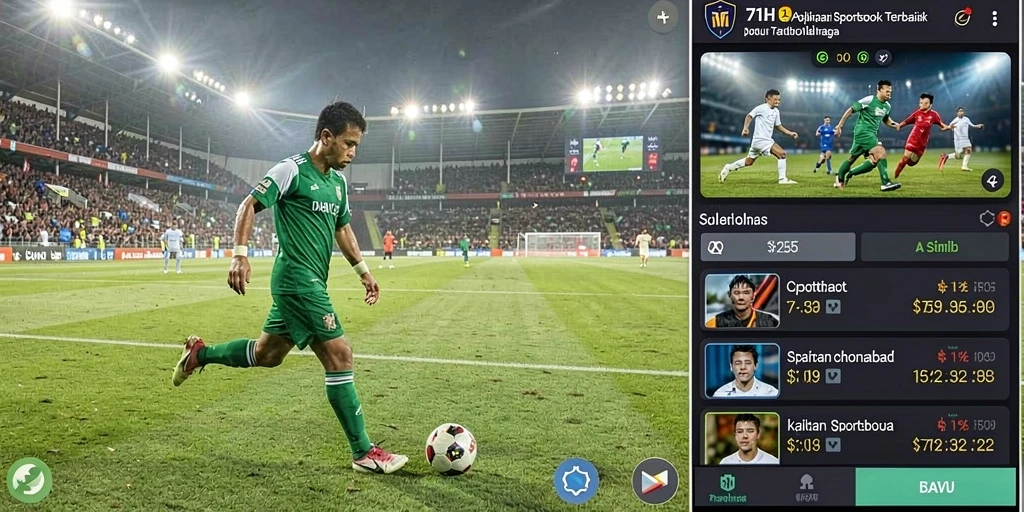 Gameplay seru saat bertaruh di 71H Sportsbook.