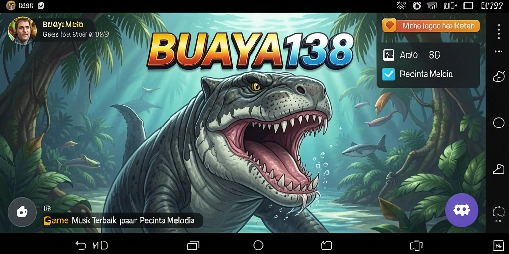Tampilan gameplay yang menampilkan pemain menikmati musik saat bermain.