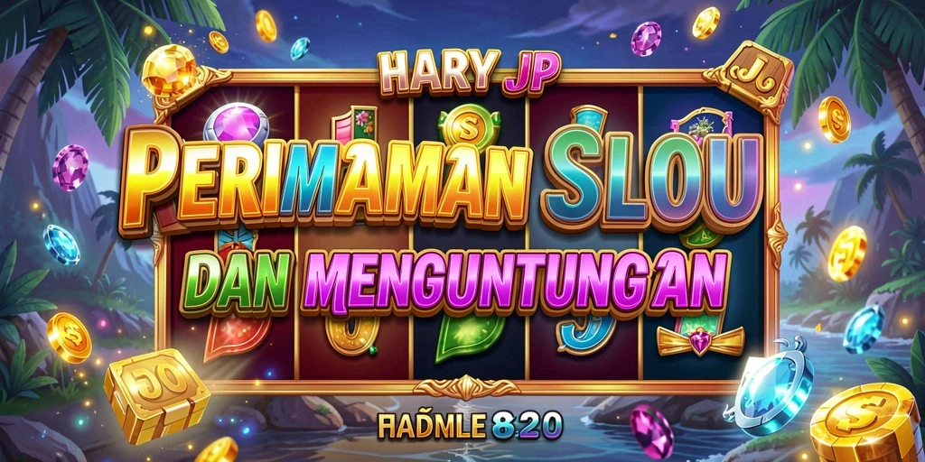 Tampilan gameplay menakjubkan dari HARAPJP saat putaran slot berlangsung.