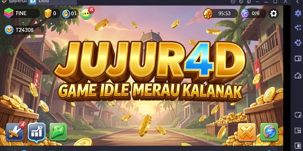 Tampilan gameplay JUJUR4D yang menarik dan menyenangkan.