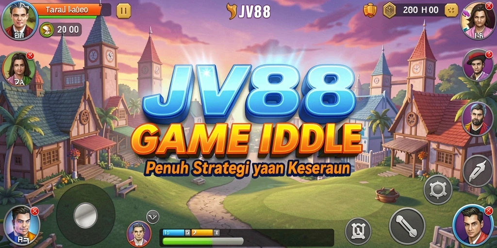 Tampilan gameplay <strong>JV88</strong> yang menarik, menunjukkan strategi dan pengelolaan karakter.