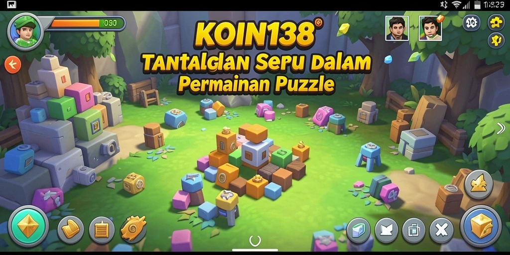 Tampilan gameplay KOIN138 yang menantang dan menarik.