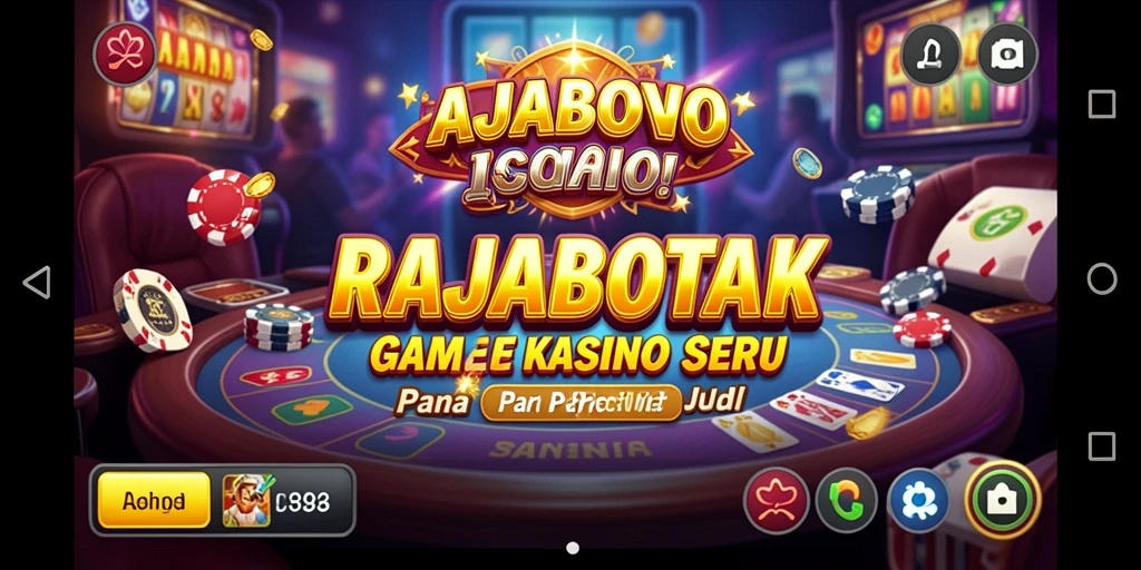 Tampilan menarik dari gameplay Kasino RAJABOTAK yang mengasyikkan.