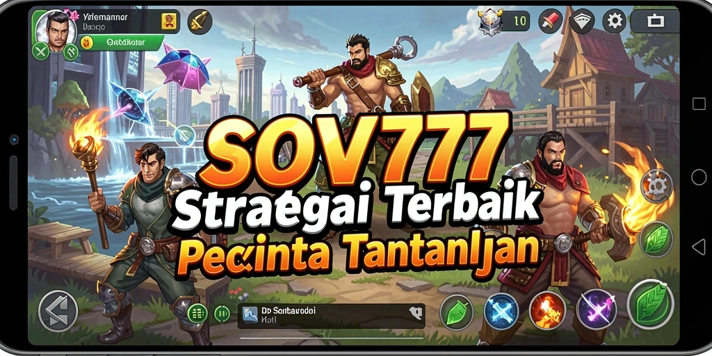 Gameplay strategi dengan pertempuran yang intens dan keputusan taktis.