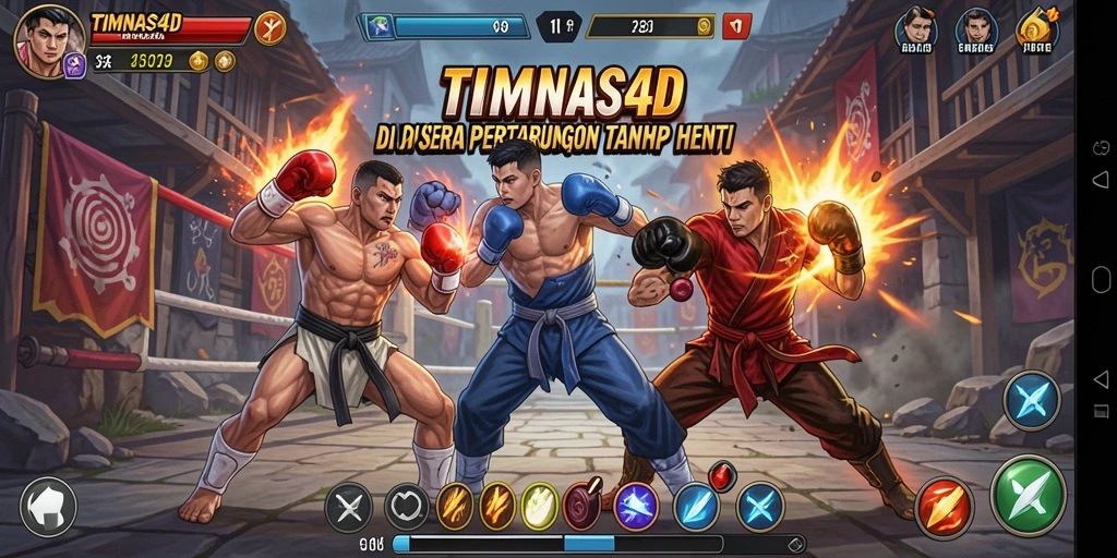 Tampilan seru dari gameplay TIMNAS4D yang penuh aksi.