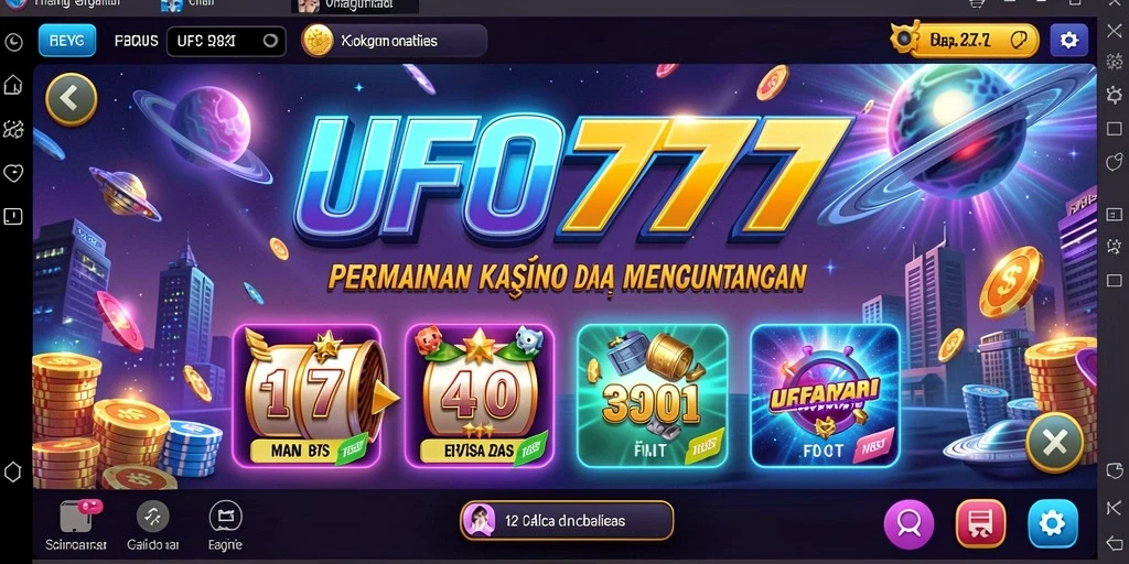 Tampilan menarik dari gameplay Kasino UFO777 yang mengasyikkan.