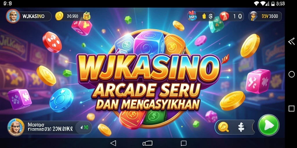Screenshot utama WJKASINO menampilkan gameplay yang seru dan menantang.