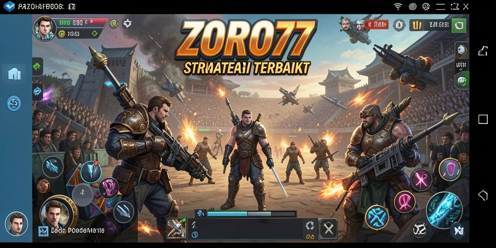 Gameplay ZORO77 yang menegangkan dan strategi yang mendalam.